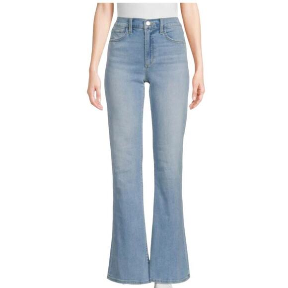 Joe's Jeans Women's The Molly High-Rise Flare Size 32 Corinne Light Wash 34" NEW - Picture 1 of 8